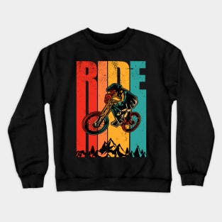 Vintage Mountain Bike Crewneck Sweatshirt